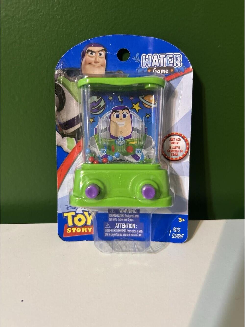Disney Pixar Toy Story Buzz Lightyear Handheld Water Game Tara Toy NEW SEALED